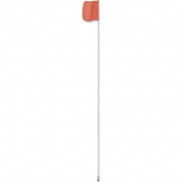 Checkers - Marking Flags Type: Warning Whip Flag Message or Pattern: Reflective X - Industrial Tool & Supply