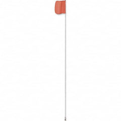 Checkers - Marking Flags Type: Warning Whip Flag Message or Pattern: Reflective X - Industrial Tool & Supply