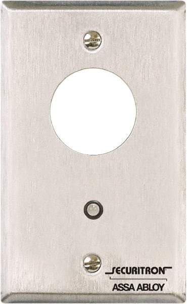 Securitron - Electromagnet Lock Accessory - Momentary Key Switch - Cylinder Not Included - Industrial Tool & Supply