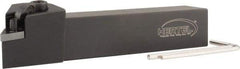 Hertel - MDJN, Right Hand Cut, 3/4" Shank Height x 3/4" Shank Width, Negative Rake Indexable Turning Toolholder - 4" OAL, DN..432 Insert Compatibility, Series Multi-Option - Industrial Tool & Supply