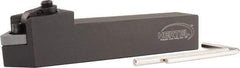 Hertel - MCRN, Left Hand Cut, 1" Shank Height x 1" Shank Width, Negative Rake Indexable Turning Toolholder - 6" OAL, CN..432 Insert Compatibility, Series Multi-Option - Industrial Tool & Supply