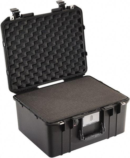 Pelican Products, Inc. - 15-51/64" Wide x 10-1/2" High, Aircase w/Foam - Black - Industrial Tool & Supply