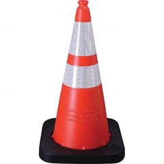 VizCon - Traffic Cones Type: Cone Color: Fluorescent Orange - Industrial Tool & Supply