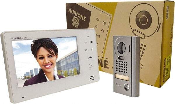 Aiphone - Security Camera Systems Type: Master Station/Door Station Kit Image Color: Color - Industrial Tool & Supply