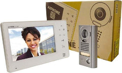 Aiphone - Security Camera Systems Type: Master Station/Door Station Kit Image Color: Color - Industrial Tool & Supply