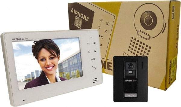 Aiphone - Security Camera Systems Type: Master Station/Door Station Kit Image Color: Color - Industrial Tool & Supply