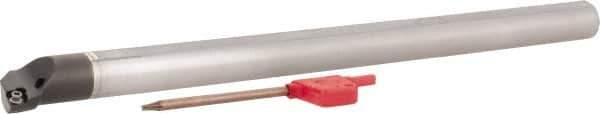 Hertel - 1.2" Min Bore Diam, 12" OAL, 1" Shank Diam, E16SCLPR3 Indexable Boring Bar - 6" Max Bore Depth, CP.. 32.5 Insert, Screw-On Holding Method - Industrial Tool & Supply