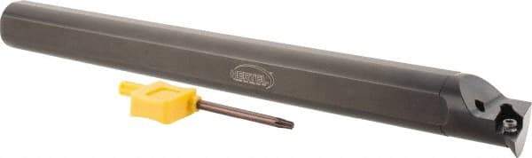 Hertel - 3/5" Min Bore Diam, 8" OAL, 1/2" Shank Diam, A08STLPR2 Indexable Boring Bar - 1-1/2" Max Bore Depth, TP.. 21.51 Insert, Screw-On Holding Method - Industrial Tool & Supply