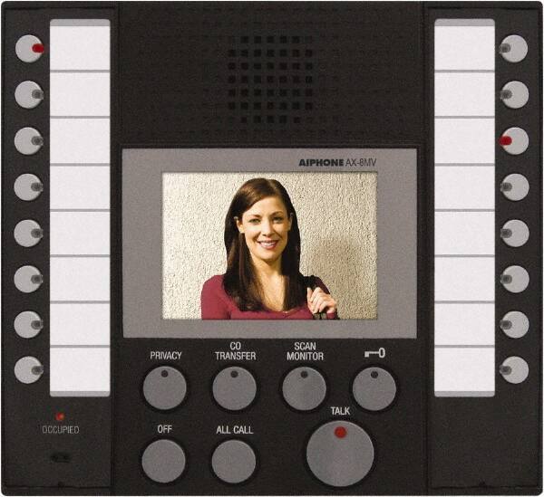 Aiphone - Security Camera Audio/Video Master Station - Industrial Tool & Supply