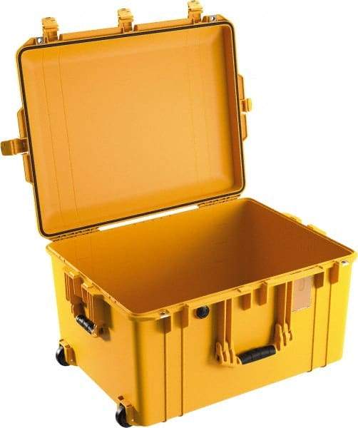 Pelican Products, Inc. - 20-21/32" Wide x 14-7/8" High, Aircase w/Wheels - Orange - Industrial Tool & Supply