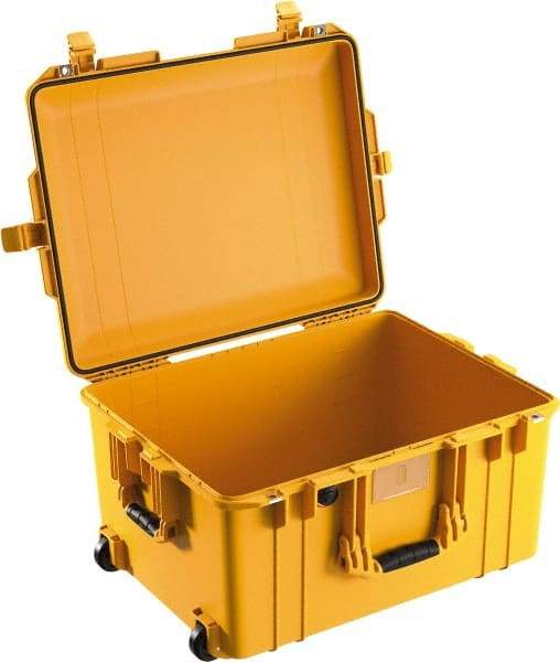 Pelican Products, Inc. - 18-51/64" Wide x 13-1/4" High, Aircase - Yellow - Industrial Tool & Supply