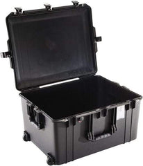 Pelican Products, Inc. - 20-21/32" Wide x 14-7/8" High, Aircase w/Foam & Wheels - Black - Industrial Tool & Supply