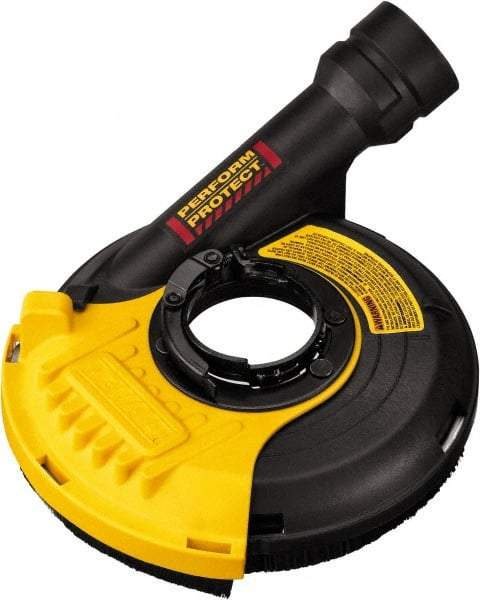 DeWALT - 5" Diam Grinder Dust Shroud - For Use with Dewalt 4 to 5" Grinders - Industrial Tool & Supply