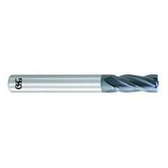 1/8" Dia. - 1-1/2" OAL - Solid Carbide - Square End HP End Mill-  FL - Industrial Tool & Supply