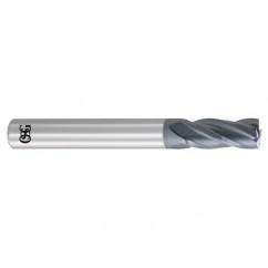 7/32 x 1/4 x 5/8 x 2-1/2 4Fl  Square Carbide End Mill - WXL - Industrial Tool & Supply