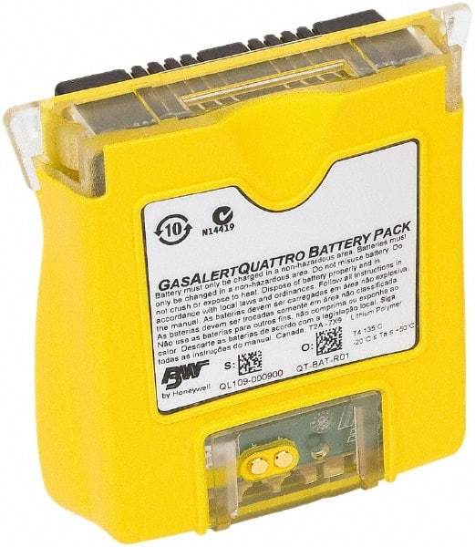 BW Technologies by Honeywell - Gas Detector Battery Pack - Use with GasAlert Quattro Gas Detectors - Industrial Tool & Supply