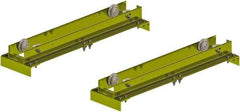 CIGNYS - 1,000 Lb Load Capacity, Steel Bridge Crane - 10 to 30' Span - Industrial Tool & Supply