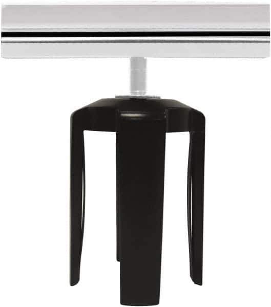 Tensator - 7 Inch Wide x 11 Inch High Sign Compatibility, Steel Square Frame Sign Holder - Polished Chrome, 11 Inch Holder Height - Industrial Tool & Supply