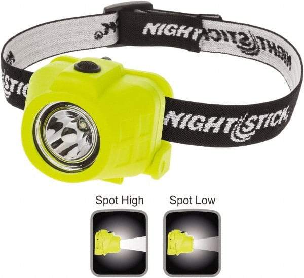 Bayco - LED Bulb, Hands-free Flashlight - Green Polycarbonate Body, AAA Batteries - Industrial Tool & Supply