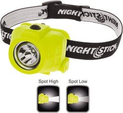 Bayco - LED Bulb, Hands-free Flashlight - Green Polycarbonate Body, AAA Batteries - Industrial Tool & Supply
