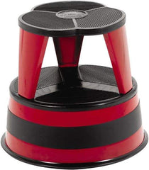 Cramer - 2 Steps, 1-3/16' High, Type IA Rating, Steel Step Stand - 350 Lb Capacity - Industrial Tool & Supply