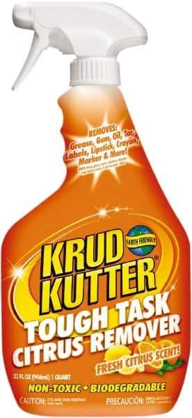 Krud Kutter - 32 oz Spray Bottle Cleaner/Degreaser - Liquid, Biodegradable, Citrus - Industrial Tool & Supply