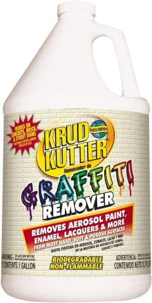 Krud Kutter - 1 Gal Jug Graffiti/Vandal Mark Remover - VOC Content g/L 614, Removes Graffiti - Industrial Tool & Supply