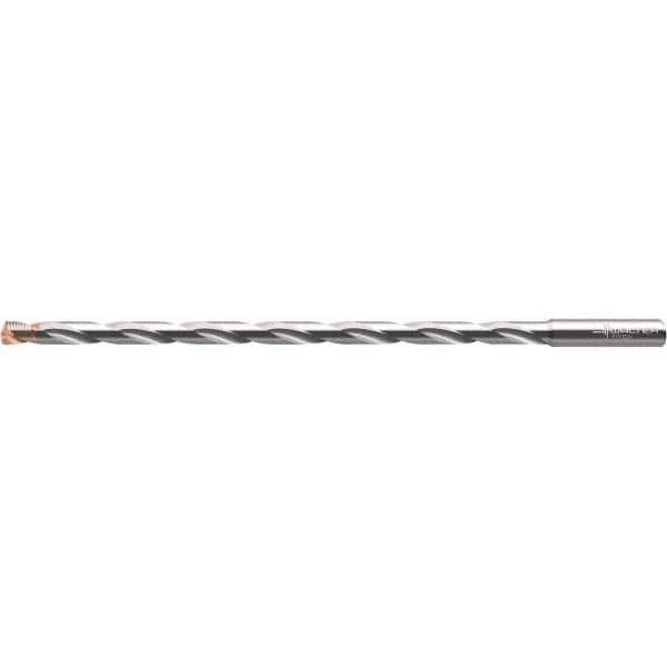 Walter-Titex - 7.14mm 140° 2-Flute Solid Carbide Extra Length Drill Bit - Industrial Tool & Supply