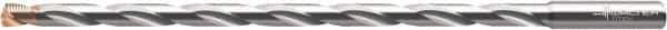 Walter-Titex - 0.2402" 140° Solid Carbide Jobber Drill - None Finish, Right Hand Cut, Parabolic Flute, Straight Shank, 6.8898" OAL, Special Type Point - Industrial Tool & Supply