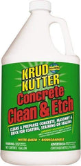 Krud Kutter - 1 Gal Bottle Cleaner/Etcher - 800 to 1,200 Sq Ft/Gal Coverage - Industrial Tool & Supply