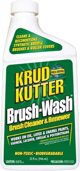 Krud Kutter - 32 oz Brush & Roller Cleaner - Comes in Bottle - Industrial Tool & Supply