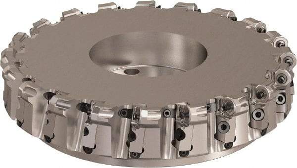 Seco - 12-1/2" Cut Diam, 6mm Max Depth, 2-1/2" Arbor Hole, 20 Inserts, ONMU09 Insert Style, Indexable Copy Face Mill - L220.48 Cutter Style, 3.1496 High, Series Doubleoctomill - Industrial Tool & Supply