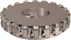 Seco - 315mm Cut Diam, 6mm Max Depth, 2.3622" Arbor Hole, 20 Inserts, ONMU09 Insert Style, Indexable Copy Face Mill - L220.48 Cutter Style, 3.1496 High, Series Doubleoctomill - Industrial Tool & Supply