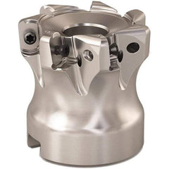 Seco - 35mm Cut Diam, 0.9mm Max Depth, 0.6299" Arbor Hole, 6 Inserts, LOHT06 Insert Style, Indexable Copy Face Mill - R220.21 Cutter Style, 1.378 High, Series Doubleoctomill - Industrial Tool & Supply