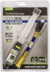 Spectroline - 3 Piece Automotive Leak Detector Kit - Uses UV Method, For A/C Systems & Hoses - Industrial Tool & Supply