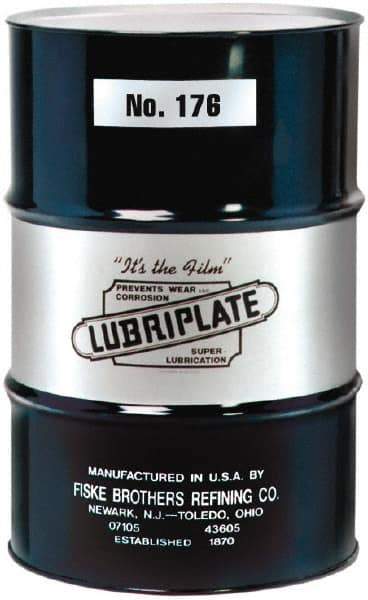 Lubriplate - 400 Lb Drum Inorganic/Organic Combination Extreme Pressure Grease - Black, Extreme Pressure, 275°F Max Temp, NLGIG 00, - Industrial Tool & Supply