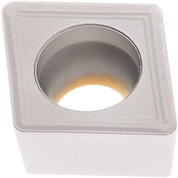 Seco - CCMT32.53 M3 Grade TP1501 Carbide Turning Insert - Al2O3 Finish, 80° Diamond, 3/8" Inscr Circle, 5/32" Thick, 3/64" Corner Radius - Industrial Tool & Supply