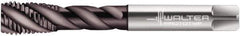 Walter-Prototyp - 3/8-24 UNF 3 Flute 2B Modified Bottoming Spiral Flute Tap - Powdered Metal, Hardlube Finish, 100mm OAL, Right Hand Flute, Right Hand Thread, Series EP2356302 - Industrial Tool & Supply
