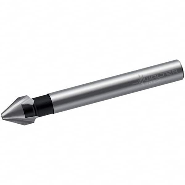 Walter-Titex - 20mm Head Diam, 10mm Shank Diam, 3 Flute 60° High Speed Steel Countersink - Industrial Tool & Supply