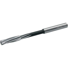 Walter-Titex - 1.67mm Cobalt 3 Flute Chucking Reamer - Spiral Flute, 1.67mm Straight Shank, 9mm Flute Length, 43mm OAL - Industrial Tool & Supply