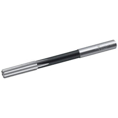 Walter-Titex - 9.1mm Cobalt 6 Flute Chucking Reamer - Straight Flute, 9mm Straight Shank, 36mm Flute Length, 125mm OAL - Industrial Tool & Supply