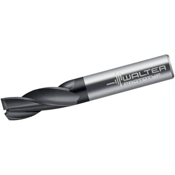 Walter-Prototyp - 1.5mm, 6mm LOC, 3mm Shank Diam, 38mm OAL, 3 Flute, Solid Carbide Square End Mill - Single End, Diamond Finish, Spiral Flute, 30° Helix, Centercutting, Right Hand Cut, Right Hand Flute - Industrial Tool & Supply