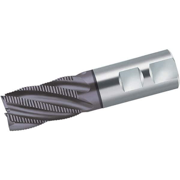 Walter-Prototyp - 12mm Diam, 26mm LOC, 3 Flute Powdered Metal Roughing Square End Mill - AlCrN Finish, 83mm OAL, 12mm Shank Diam, Single End, Extended Reach, Centercutting, 35° Helix - Industrial Tool & Supply