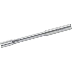 Walter-Titex - 4.99mm Solid Carbide 4 Flute Chucking Reamer - Straight Flute, 6mm Straight Shank, 12mm Flute Length, 75mm OAL - Industrial Tool & Supply