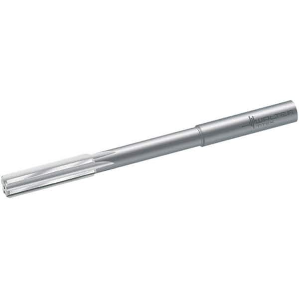 Walter-Titex - 5.5mm Solid Carbide 6 Flute Chucking Reamer - Straight Flute, 6mm Straight Shank, 26mm Flute Length, 93mm OAL - Industrial Tool & Supply