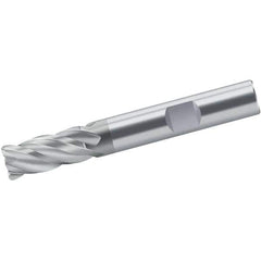 Walter-Prototyp - 18mm, 32mm LOC, 18mm Shank Diam, 92mm OAL, 4 Flute, Solid Carbide Square End Mill - Single End, TiAlN/TiAl Finish, Spiral Flute, 35/38° Helix, Centercutting, Right Hand Cut, Right Hand Flute - Industrial Tool & Supply