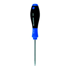 TorxPlus SoftFinish Cushion Grip Screwdriver, IP10 × 80 mm. 7.5″/191 mm Overall Length. Round blade, chrome-vanadium-molybdenum steel, hardened, hard chromed. Wiha chromtop finish on tips. Not for use in standard TORX fasteners. - Industrial Tool & Supply