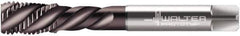 Walter-Prototyp - M12x1.75 Metric 4 Flute 6HX Modified Bottoming Spiral Flute Tap - Powdered Metal, Hardlube Finish, 110mm OAL, Left Hand Flute, Left Hand Thread, Series EP2056382 - Industrial Tool & Supply