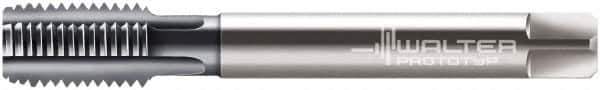 Walter-Prototyp - M14x2.00 Metric 6HX 4 Flute TiCN Finish Powdered Metal Straight Flute Machine Tap - Modified Bottoming, Right Hand Thread, 110mm OAL, 25mm Thread Length, Oversize - Industrial Tool & Supply