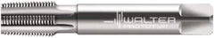 Walter-Prototyp - 1/16-27 NPTF Thread, 3 Flute Standard Pipe Tap - 80mm OAL, 14mm Thread Length, 0.315" Shank Diam, Bright Finish, Cobalt - Exact Industrial Supply